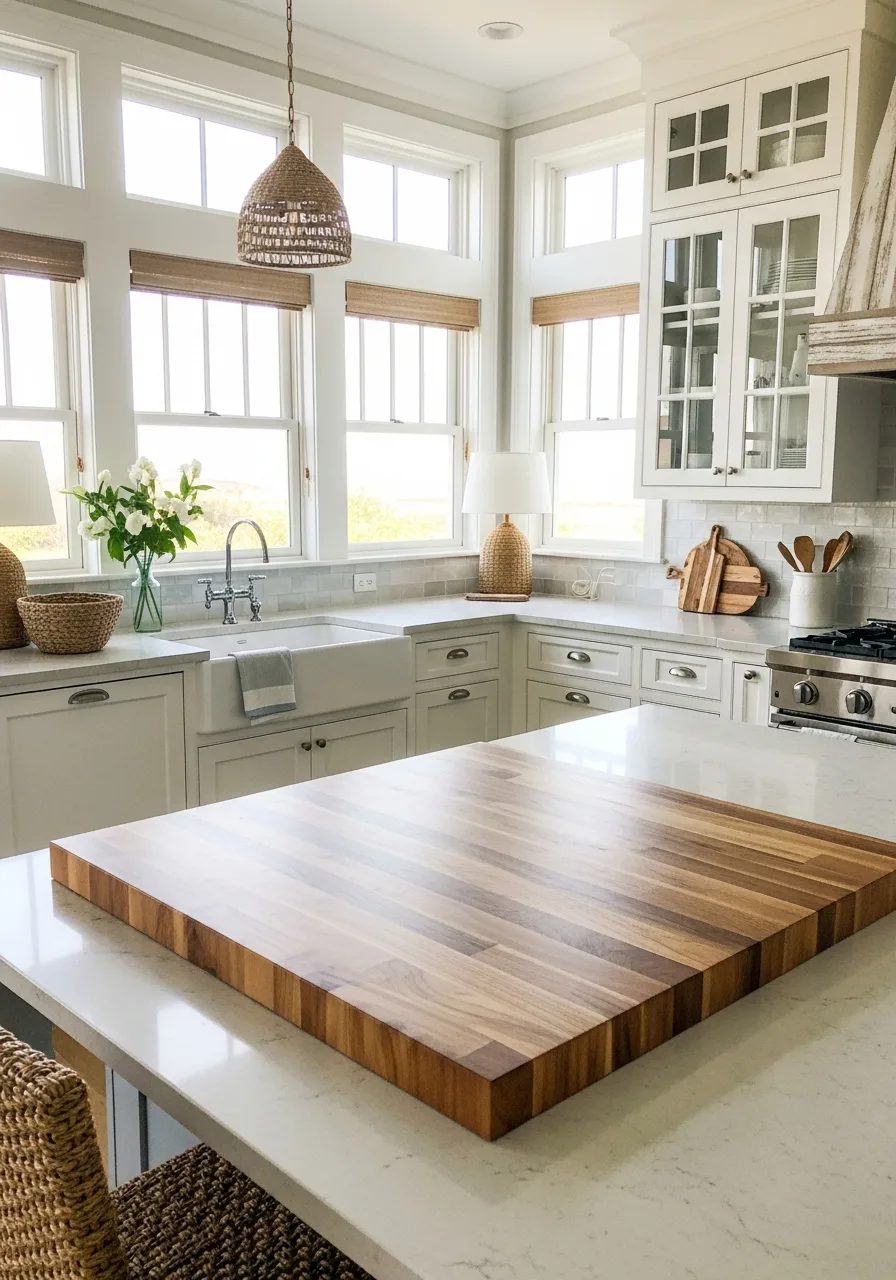 43. Butcher Block Countertop Insert