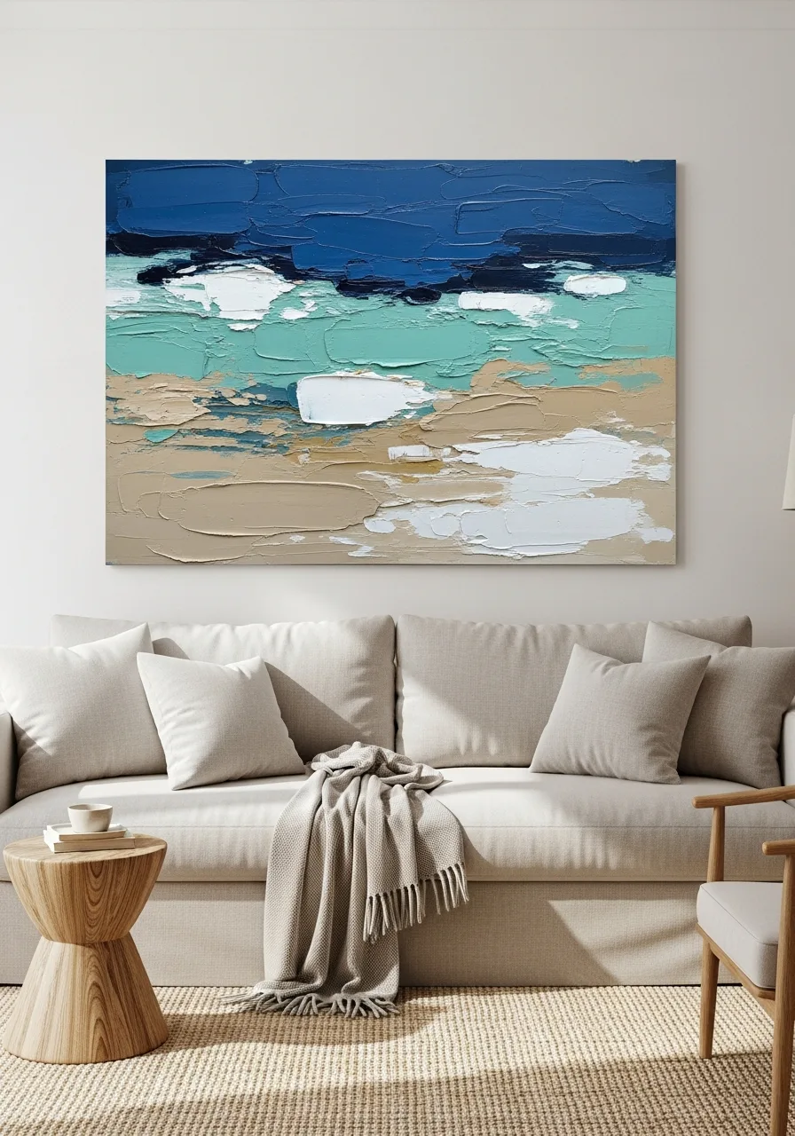 17. Abstract Coastal Art