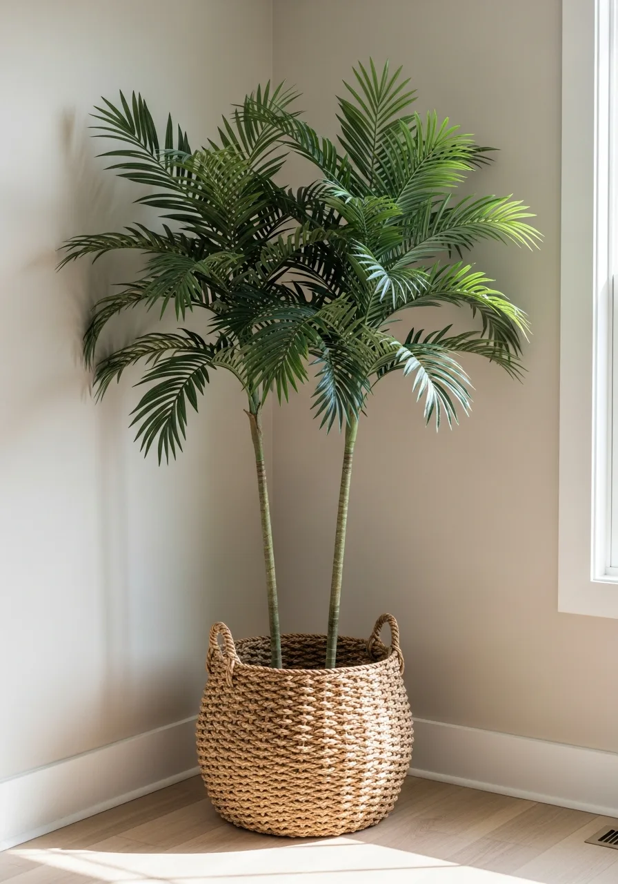 36. Potted Kentia Palms
