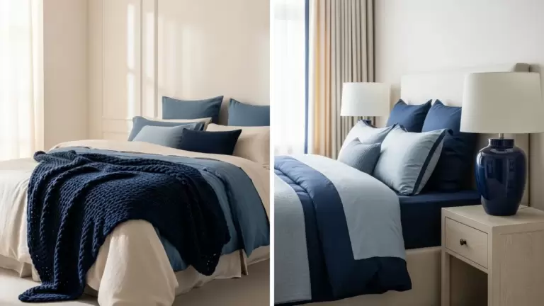 50 Blue and Cream Bedroom Ideas