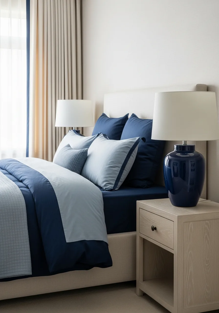 2. Glossy Ceramic Lamps