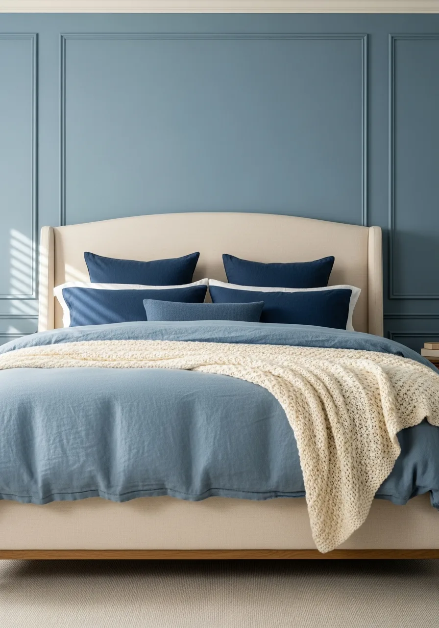 5. Dusty Blue Wall Paint