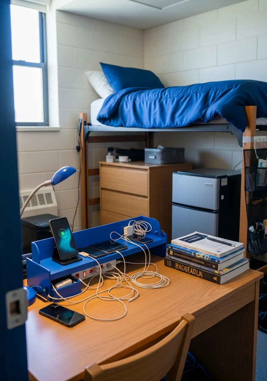 34. Sapphire Blue Charging Station