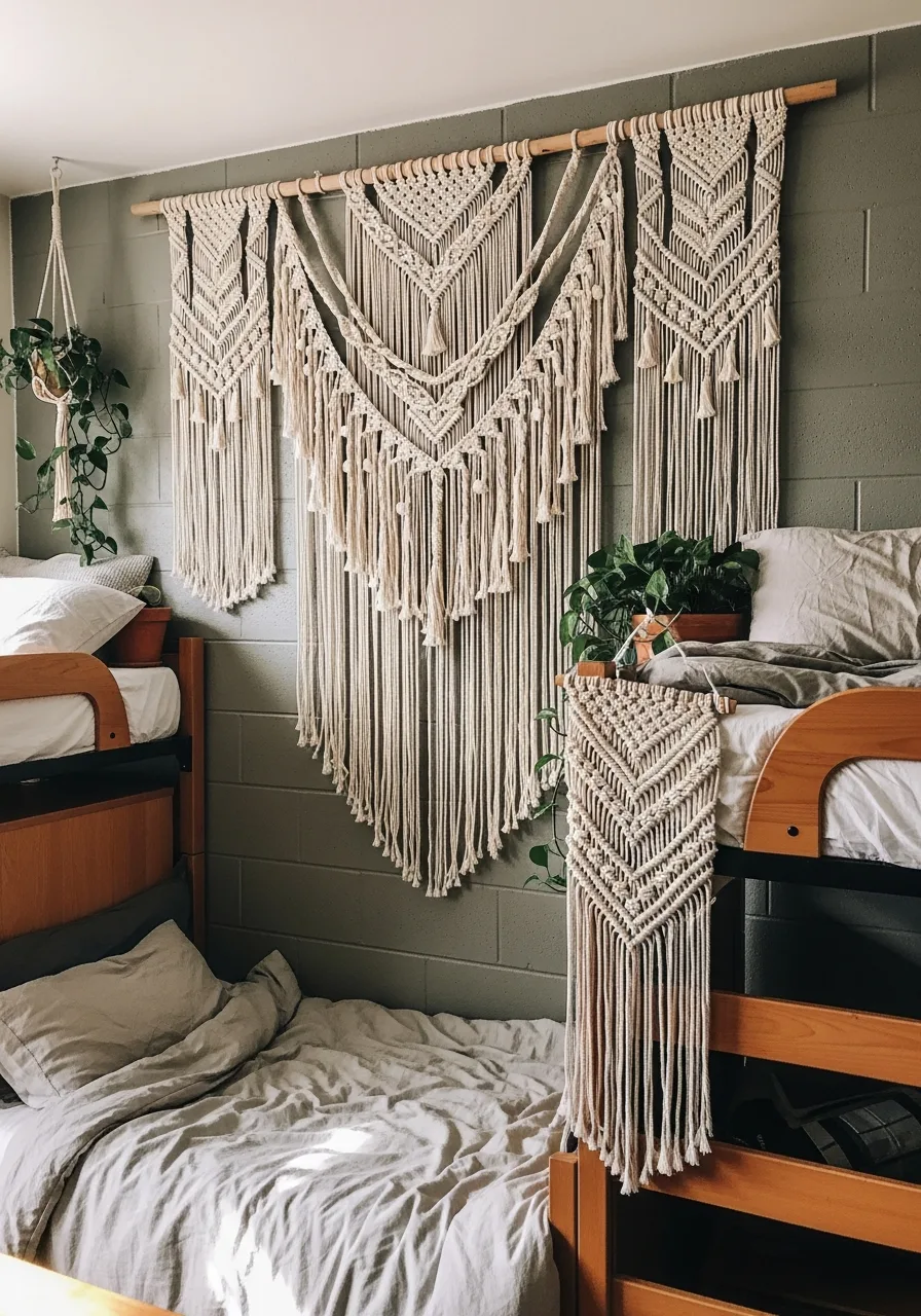 1. Large Macrame Wall Hanging