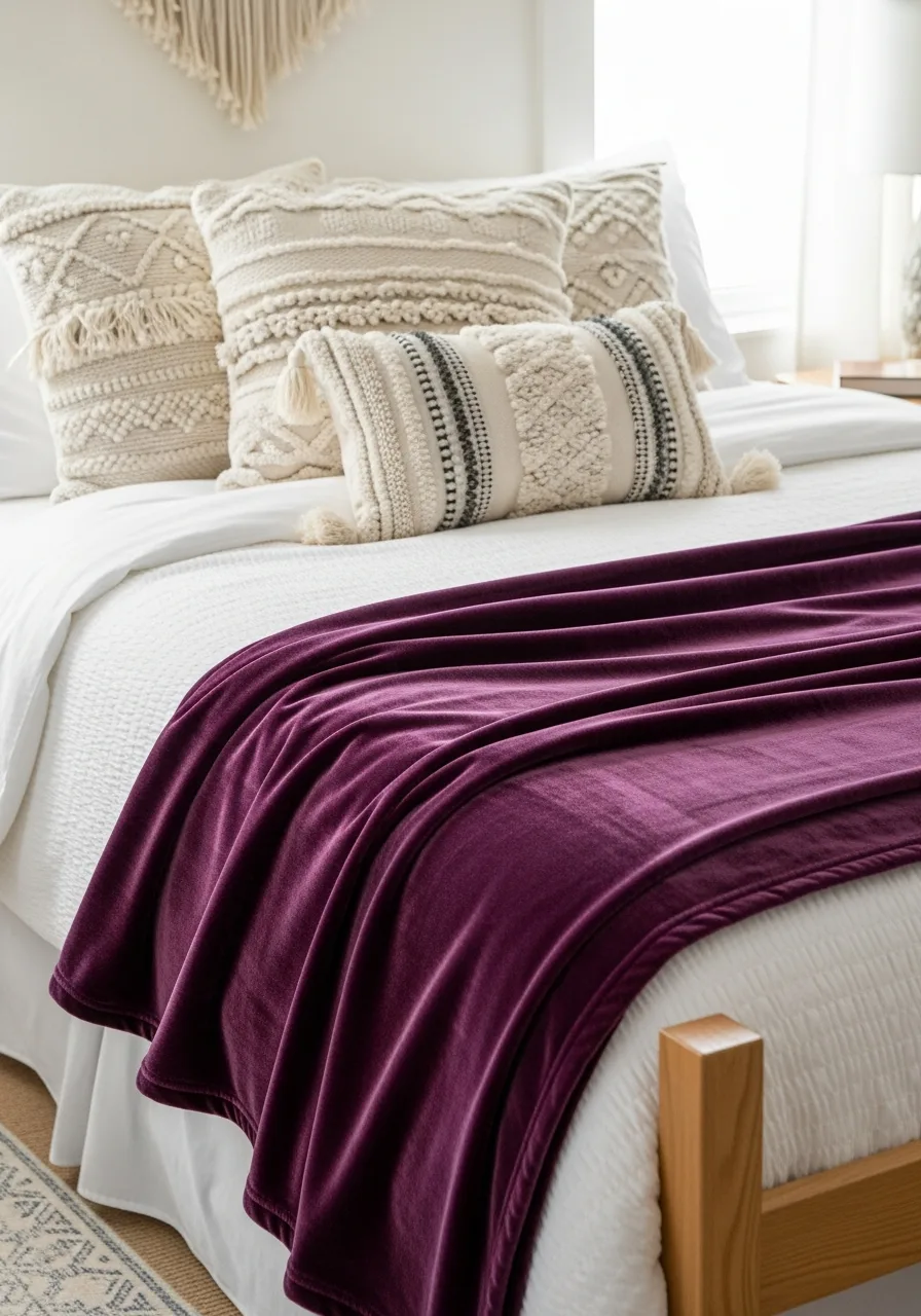 11. Velvet Throw Blanket