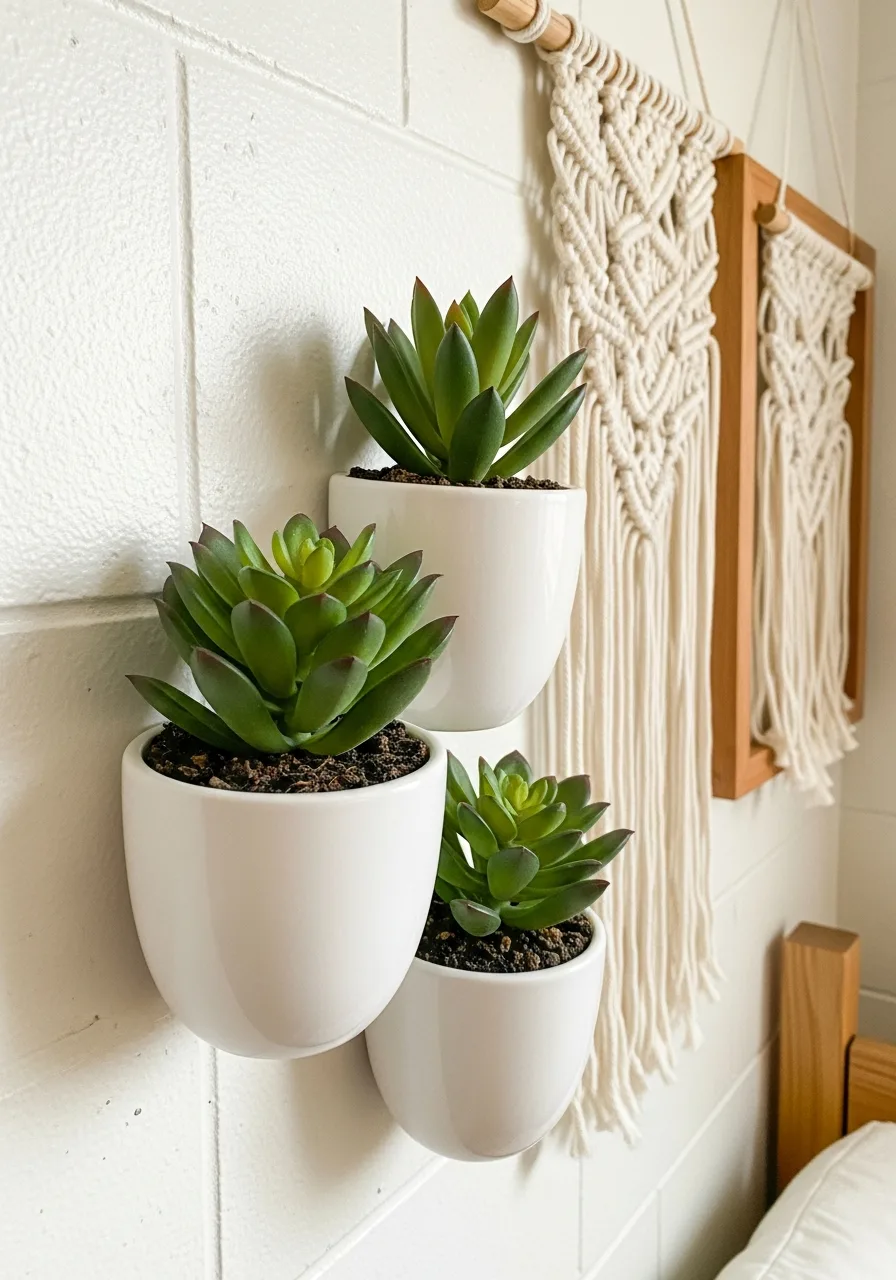 14. Succulent Wall Planters