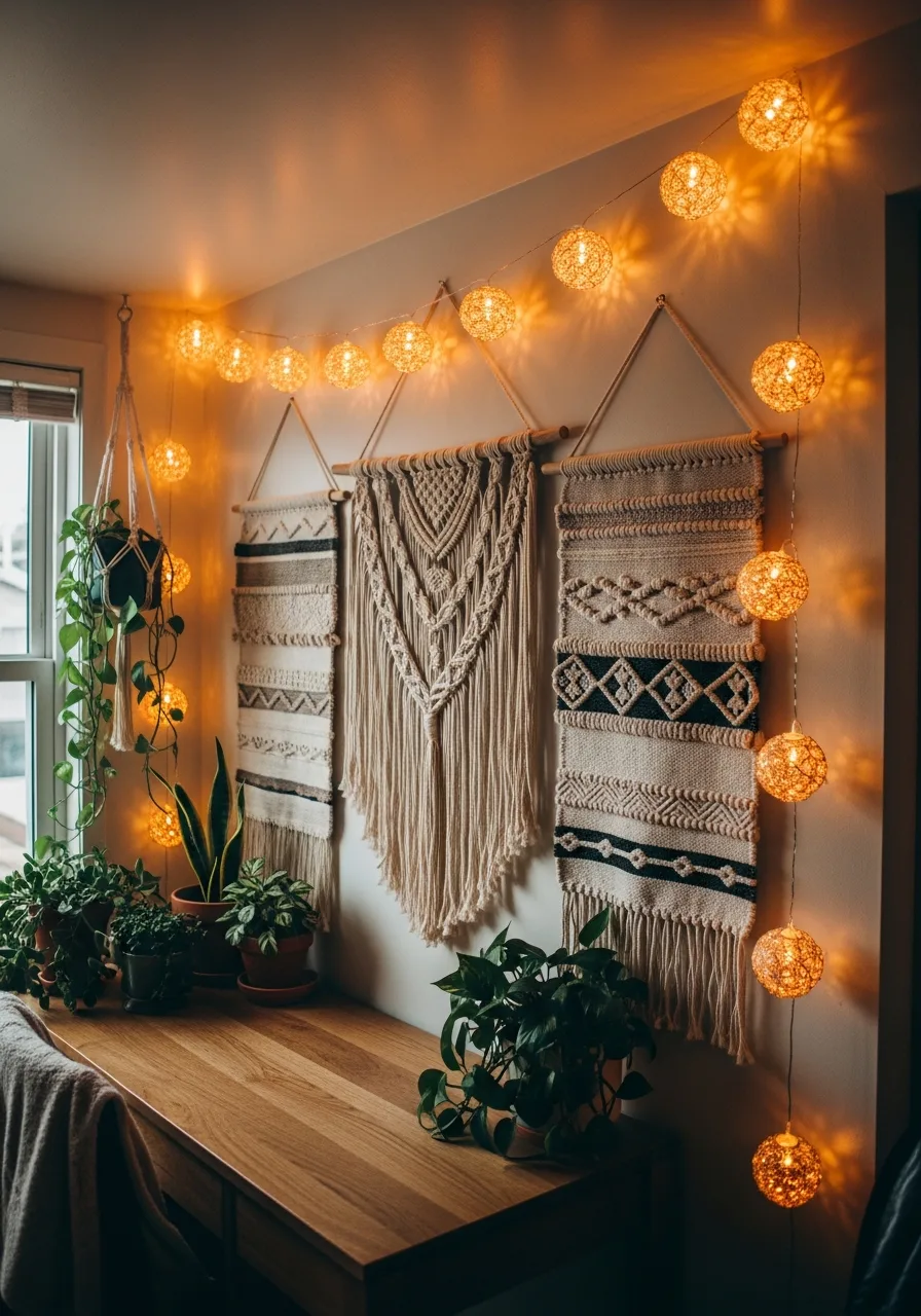 3. Warm Globe Fairy Lights
