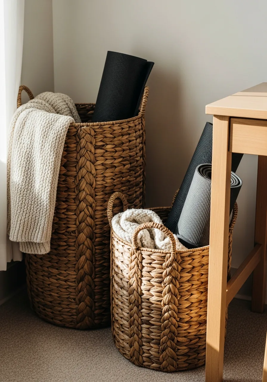 5. Woven Seagrass Baskets