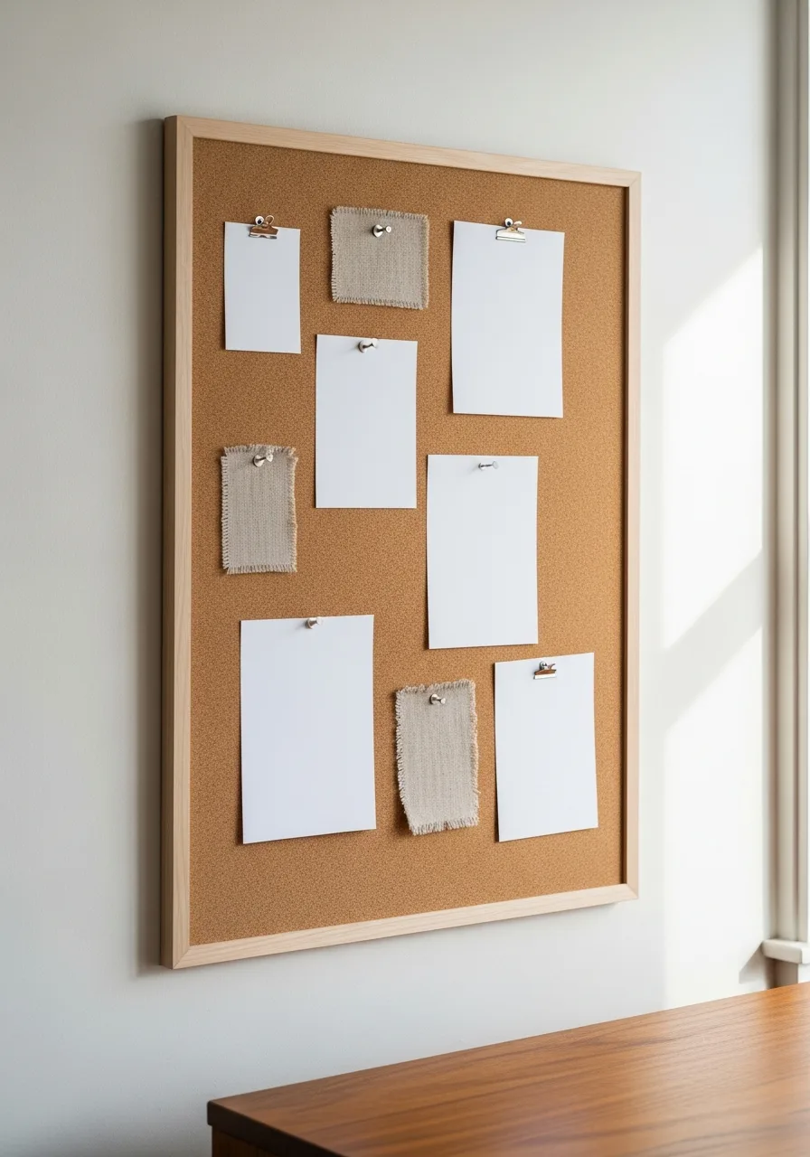 13. Minimalist Neutral Mood Board