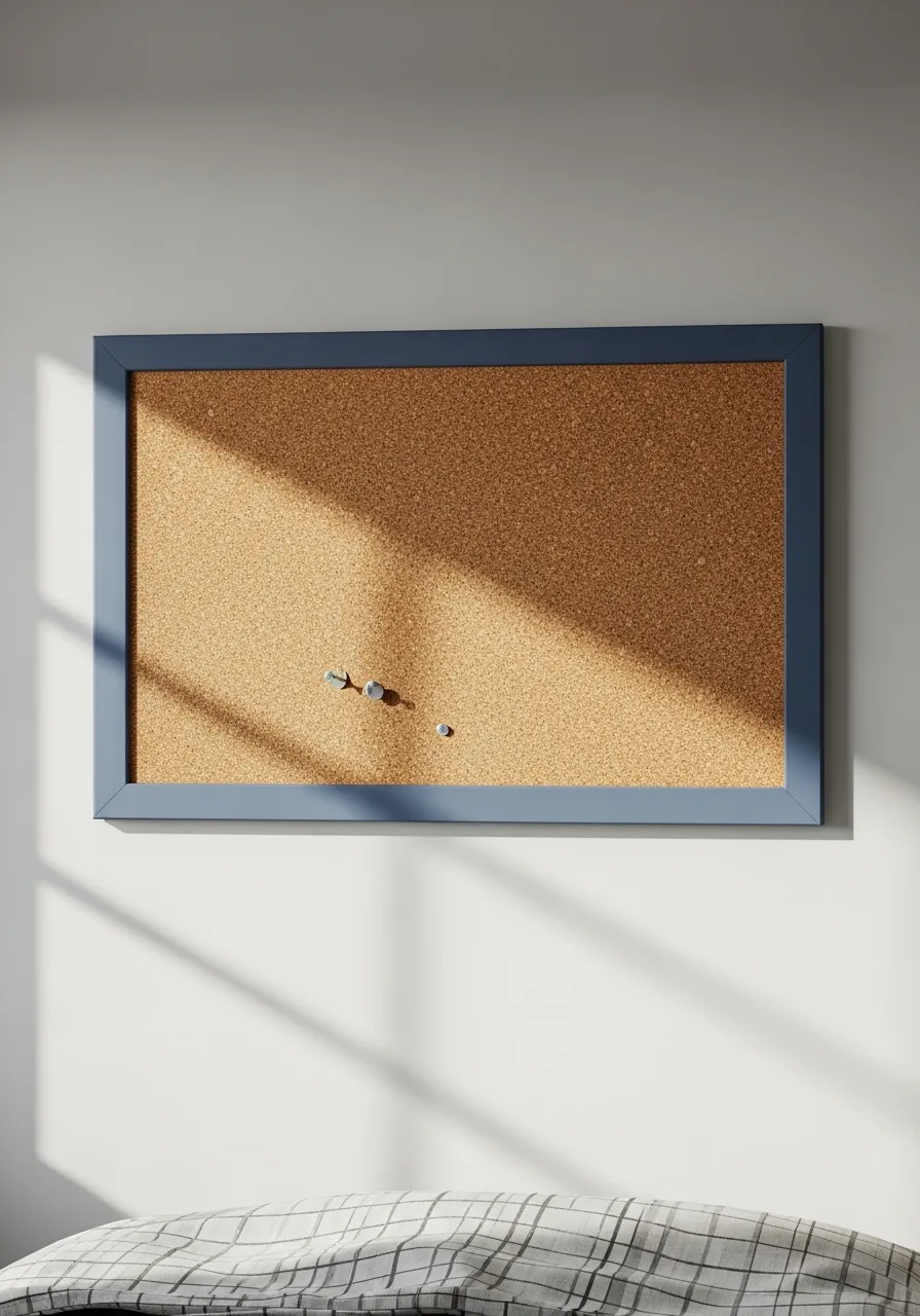 7. Painted Cork Board Frame