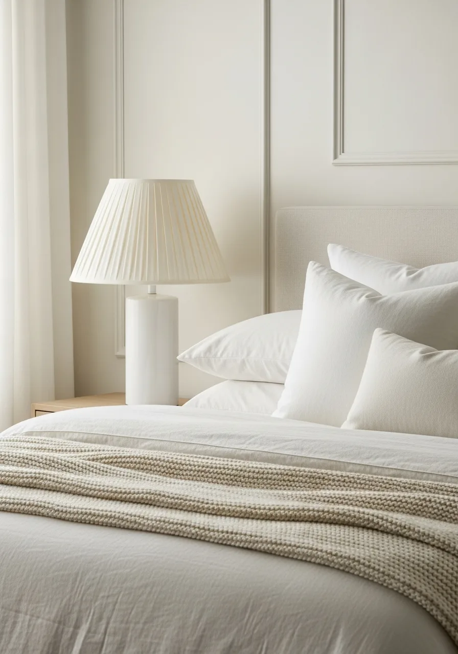 13. Install Pleated Fabric Shades
