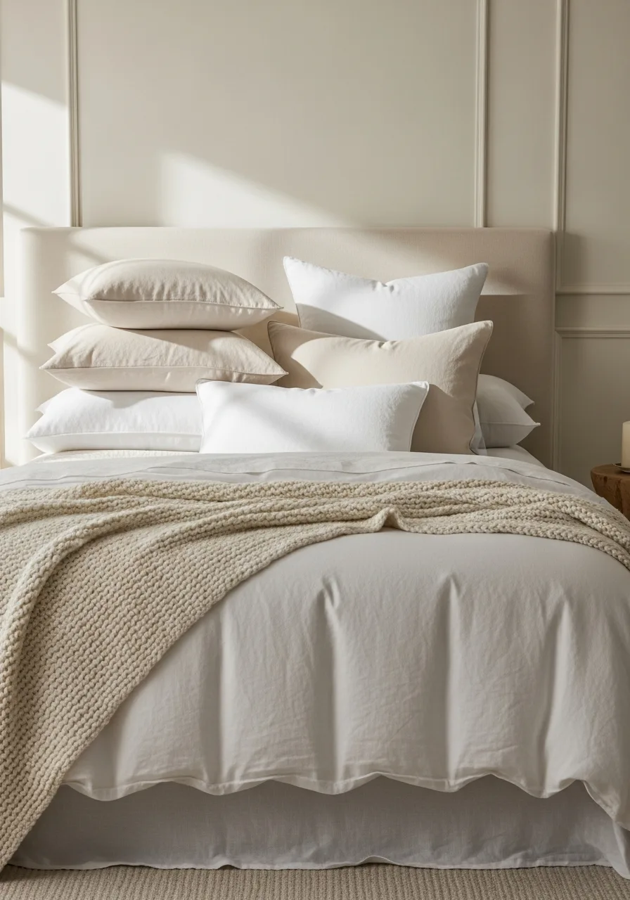 2. Mix Tonal Linen Bedding