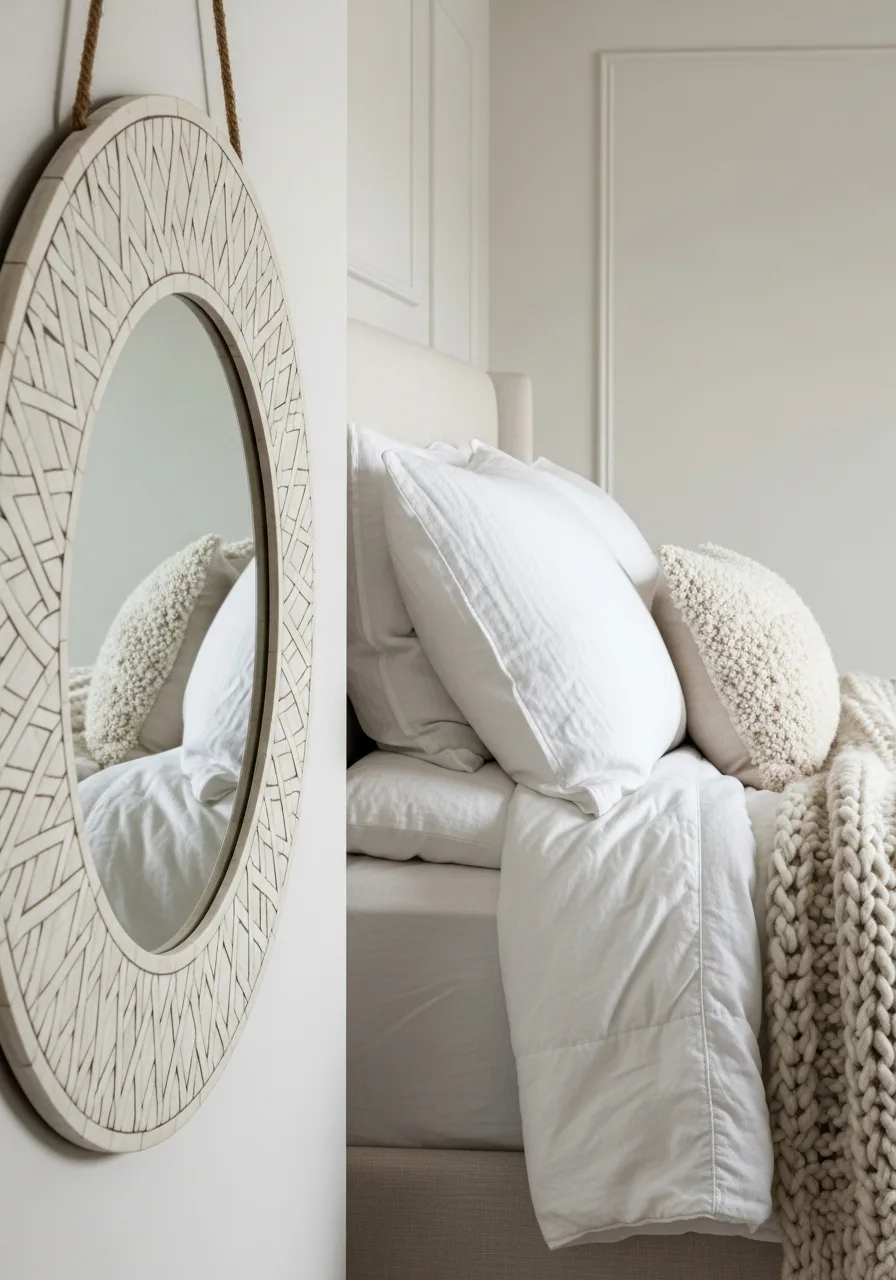 21. Hang a Bone Inlay Mirror