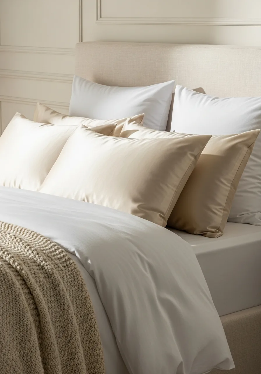 30. Choose Silk Pillowcases