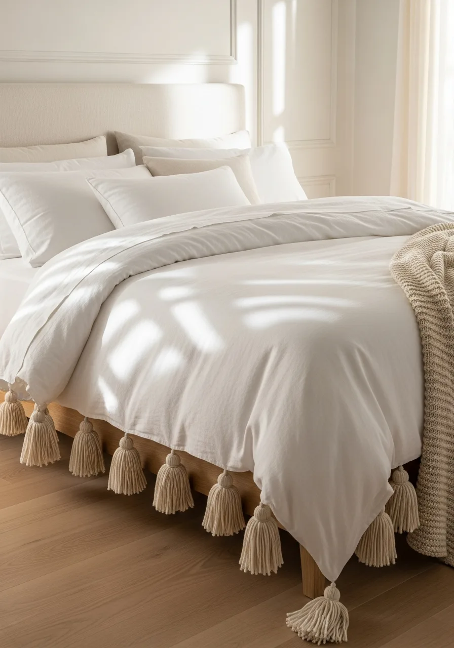 34. Select Tassel Edge Bedding