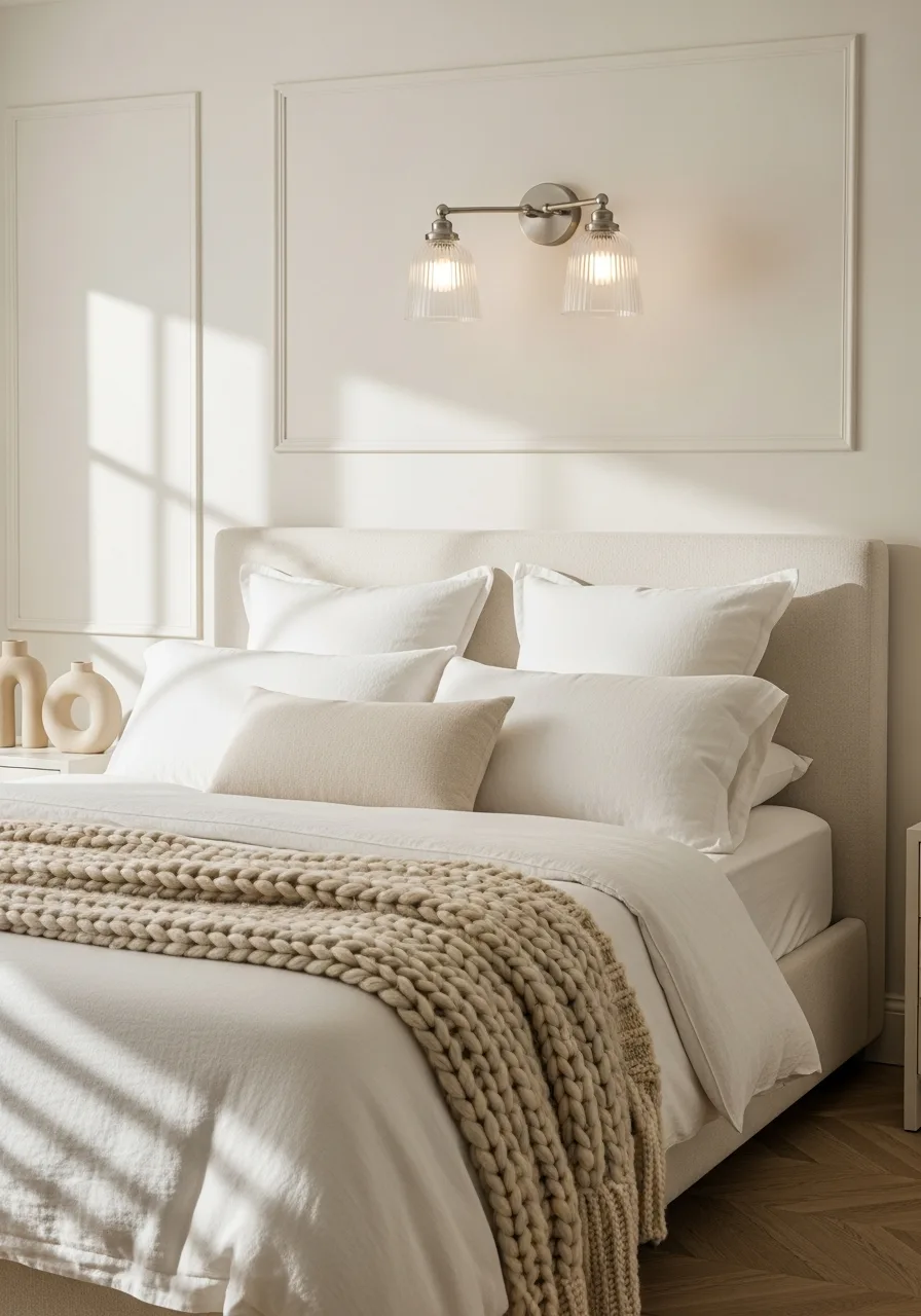 46. Mount a Ribbed Glass Sconce