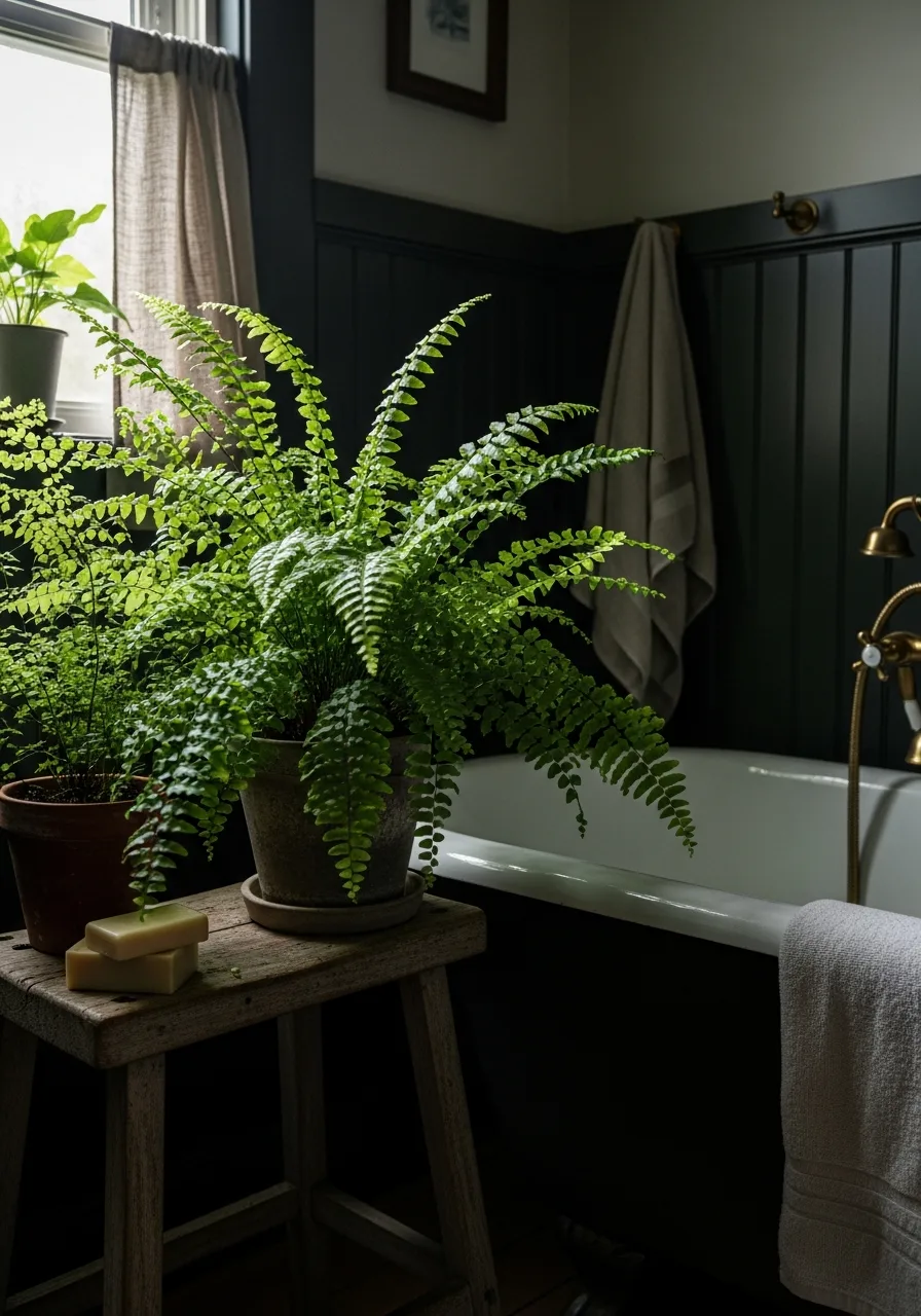 14. Potted Ferns