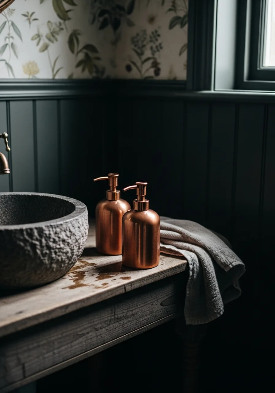 15. Copper Soap Dispensers