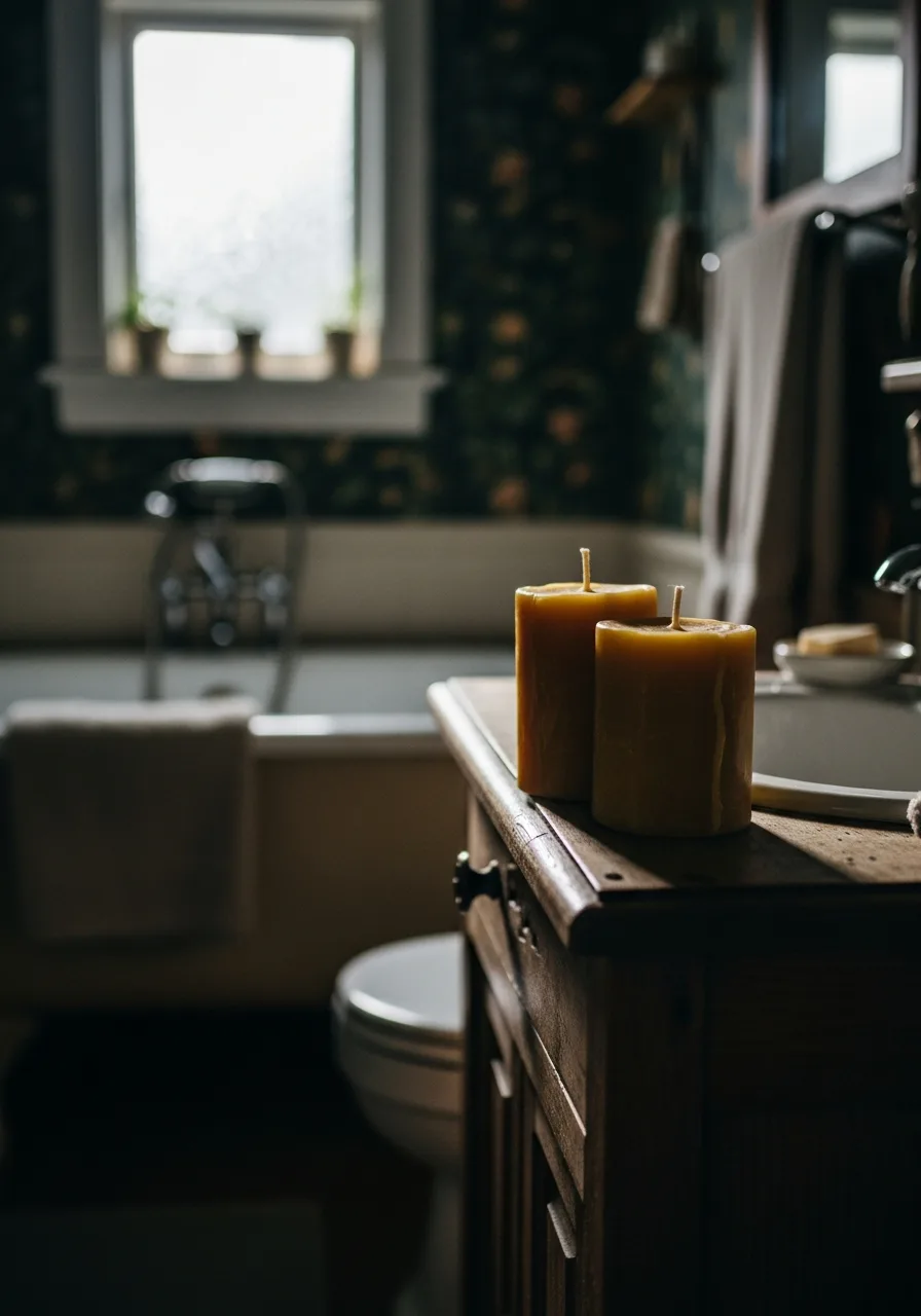 17. Beeswax Candles