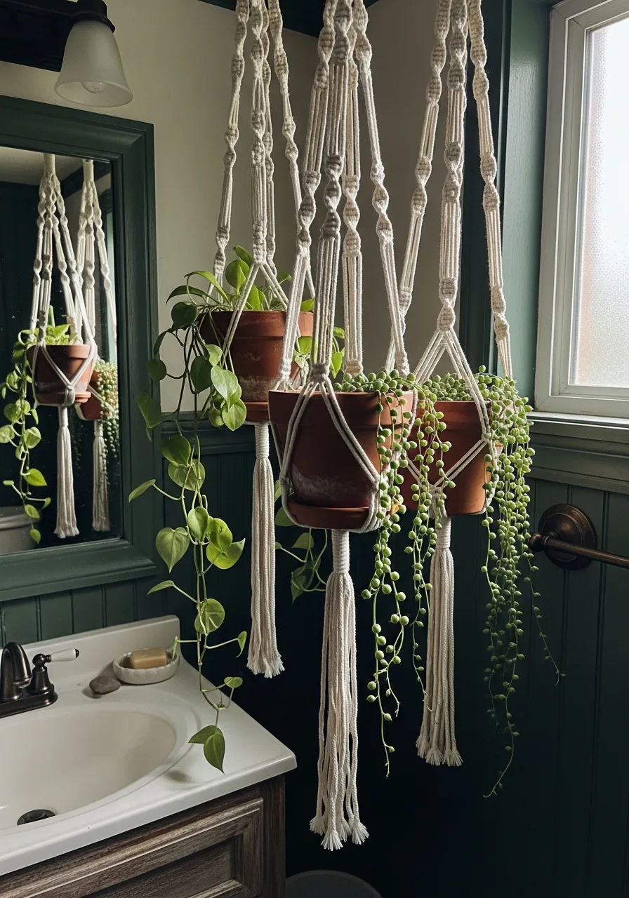 24. Macrame Plant Hangers