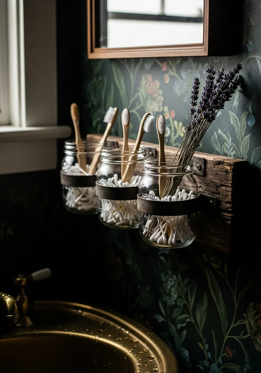 29. Mason Jar Organizers