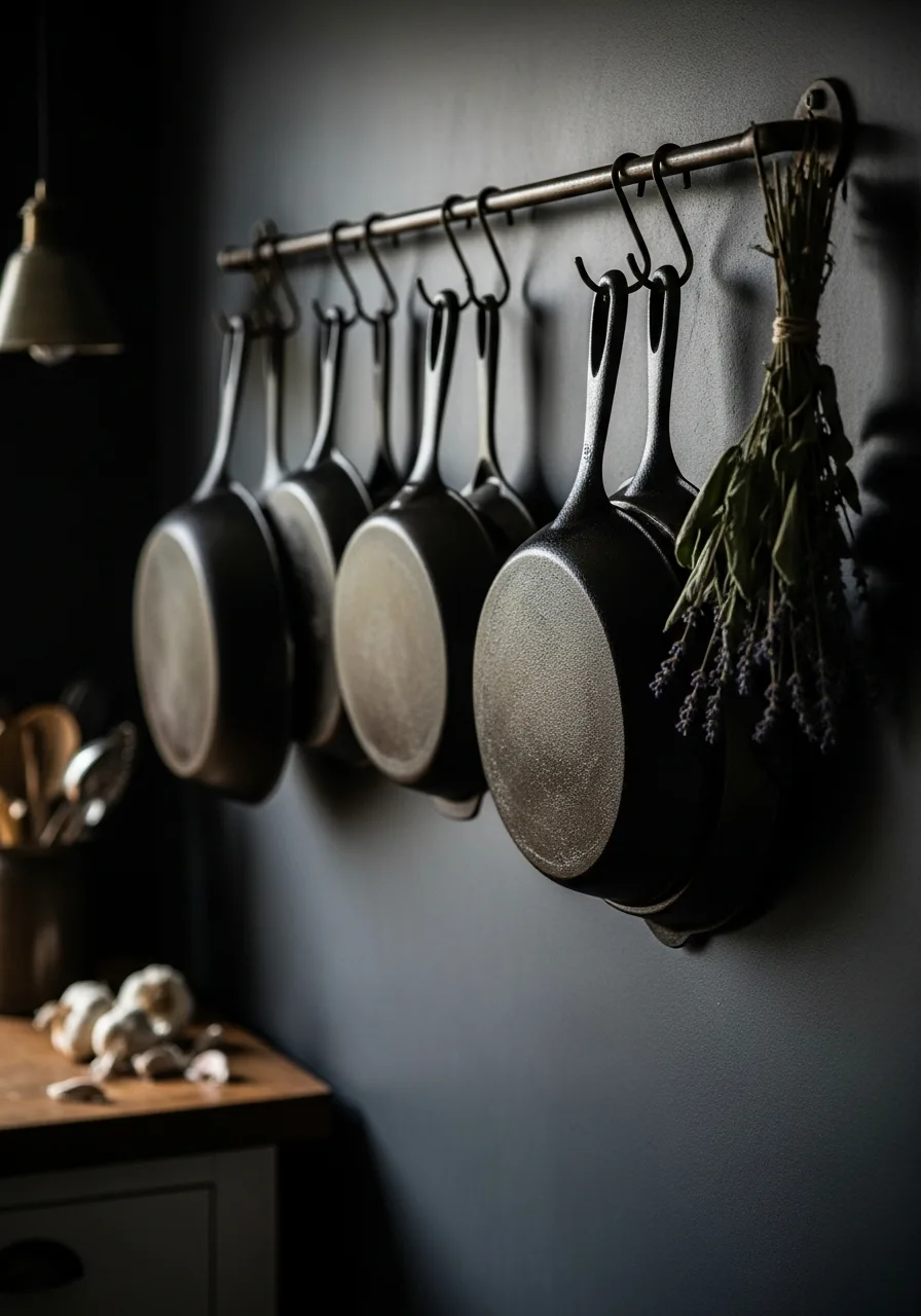 16. Cast Iron Skillet Display