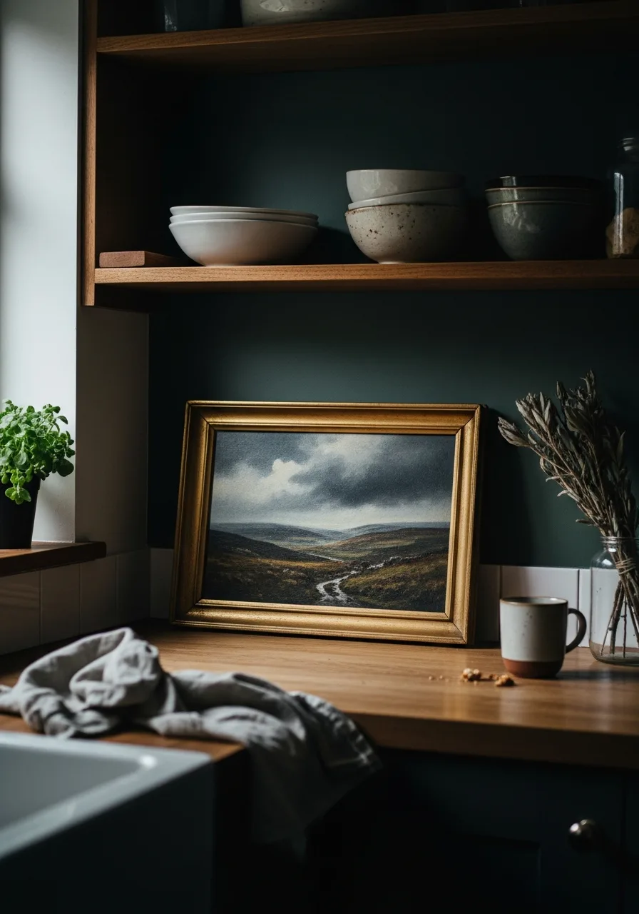 17. Moody Landscape Art