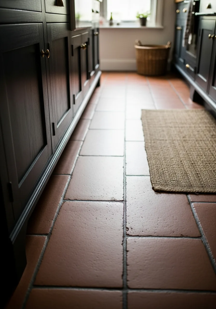 18. Terracotta Floor Tiles