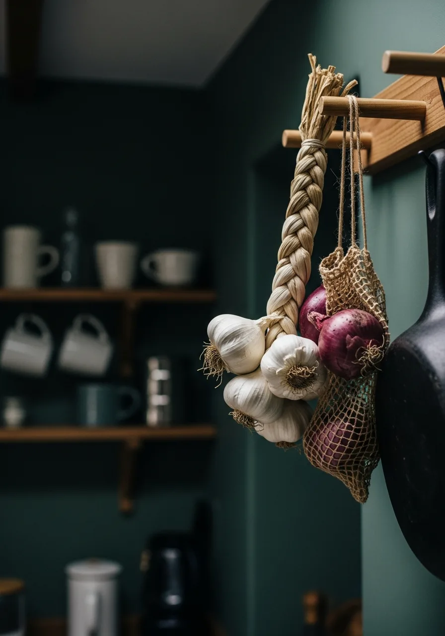 19. Hanging Garlic and Onions