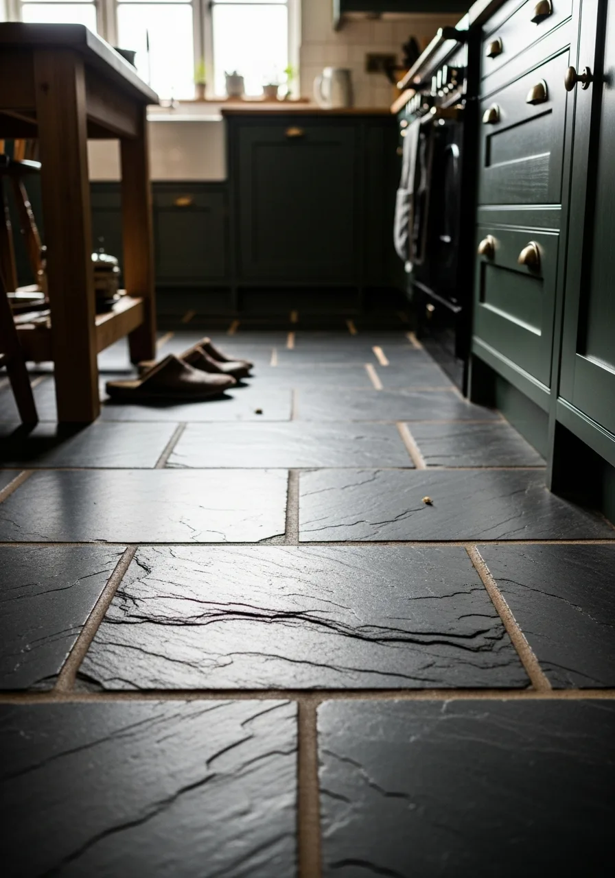23. Slate Stone Flooring