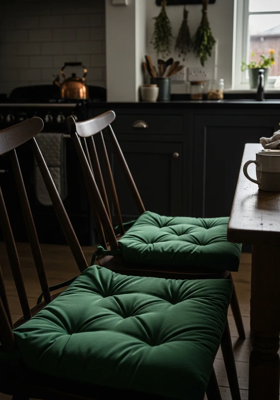 28. Velvet Seat Cushions