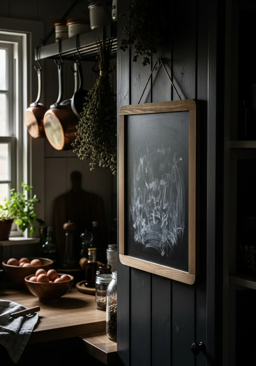 29. Chalkboard Grocery Menu