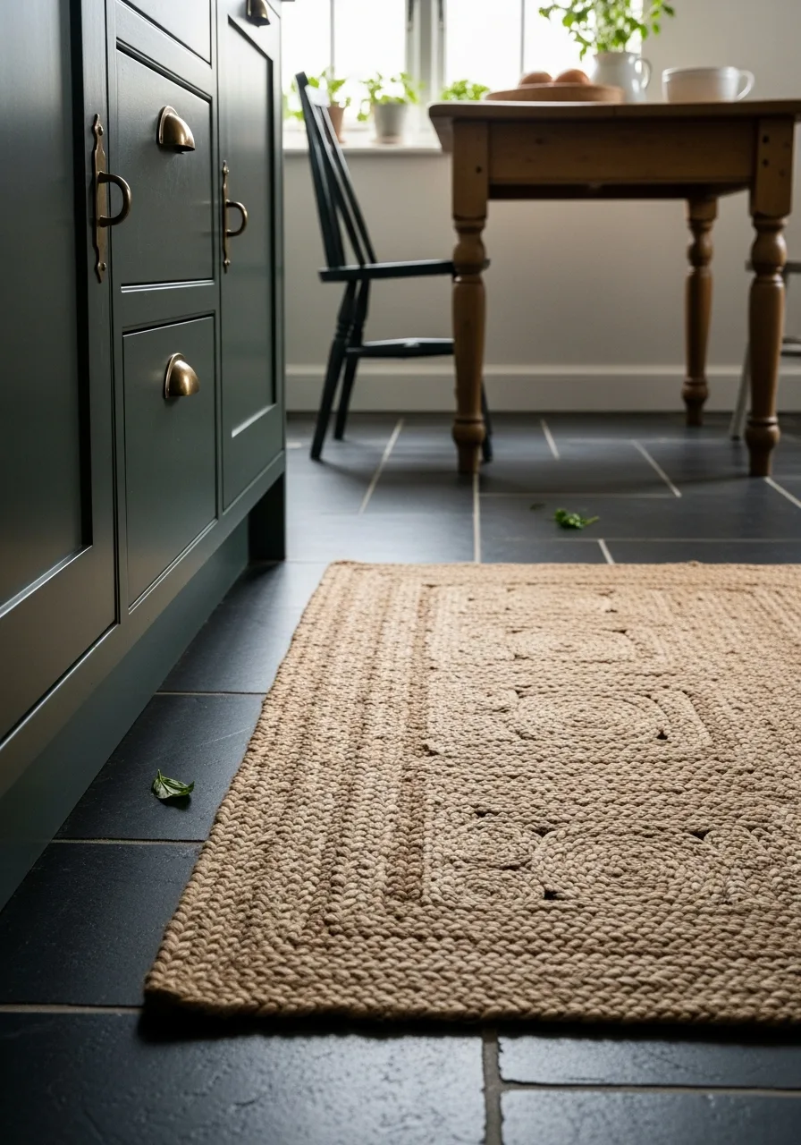 40. Woven Jute Floor Mat