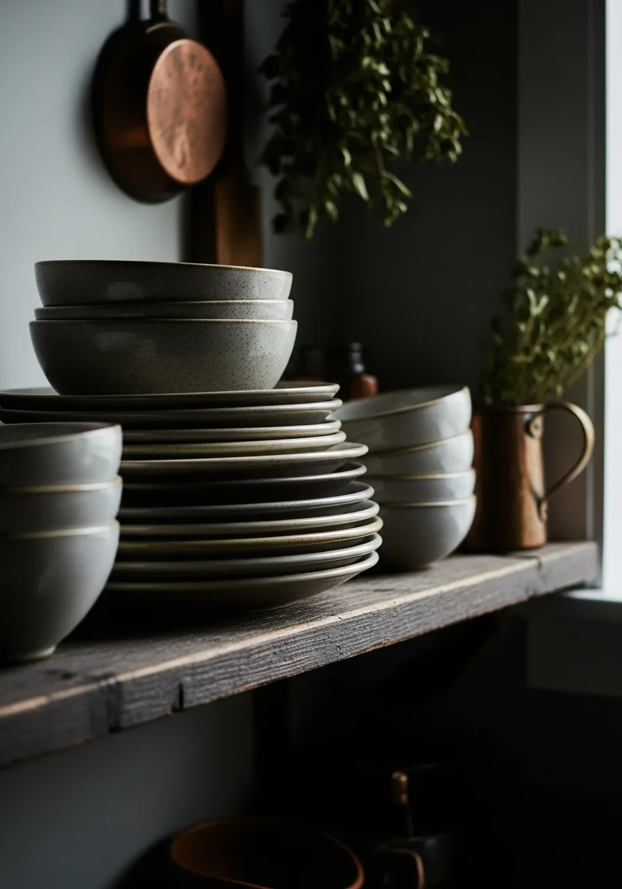 47. Earthenware Plates and Bowls