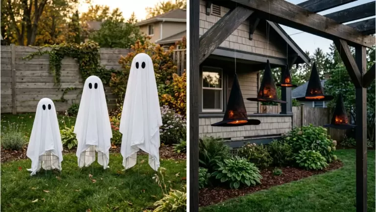 50 DIY Outdoor Halloween Decorations