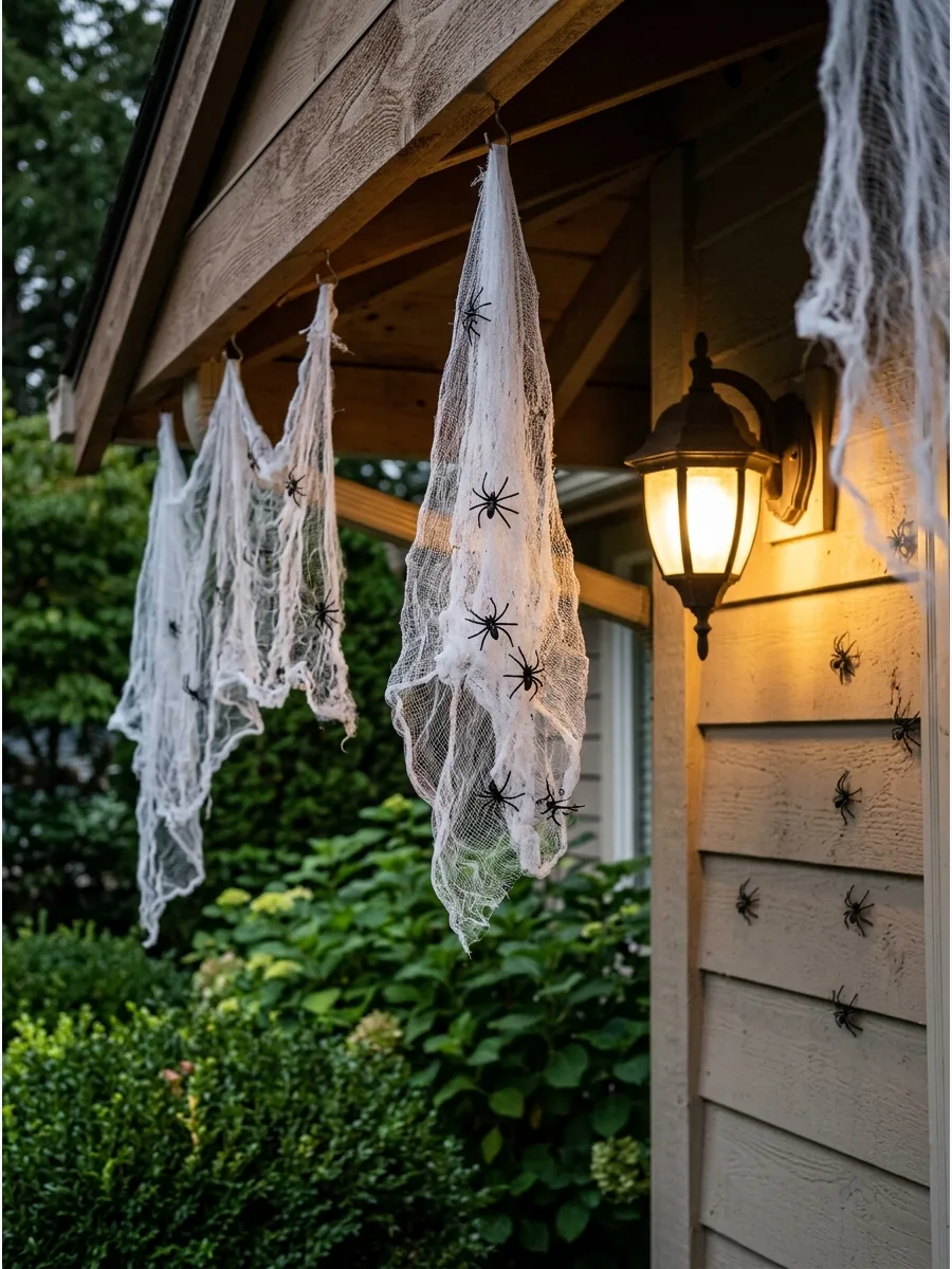 25. Hanging Mesh Egg Sacs