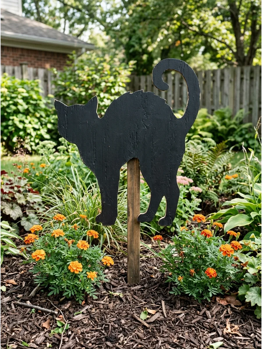 3. Plywood Lawn Silhouettes