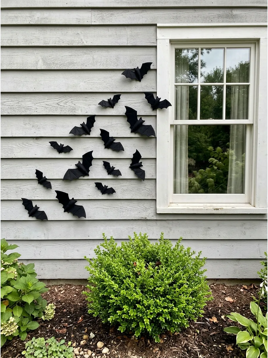 38. Felt Bat Tree Swarm