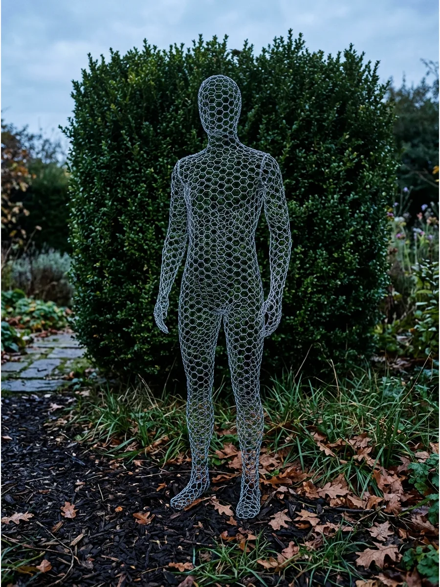 4. Chicken Wire Garden Spirits
