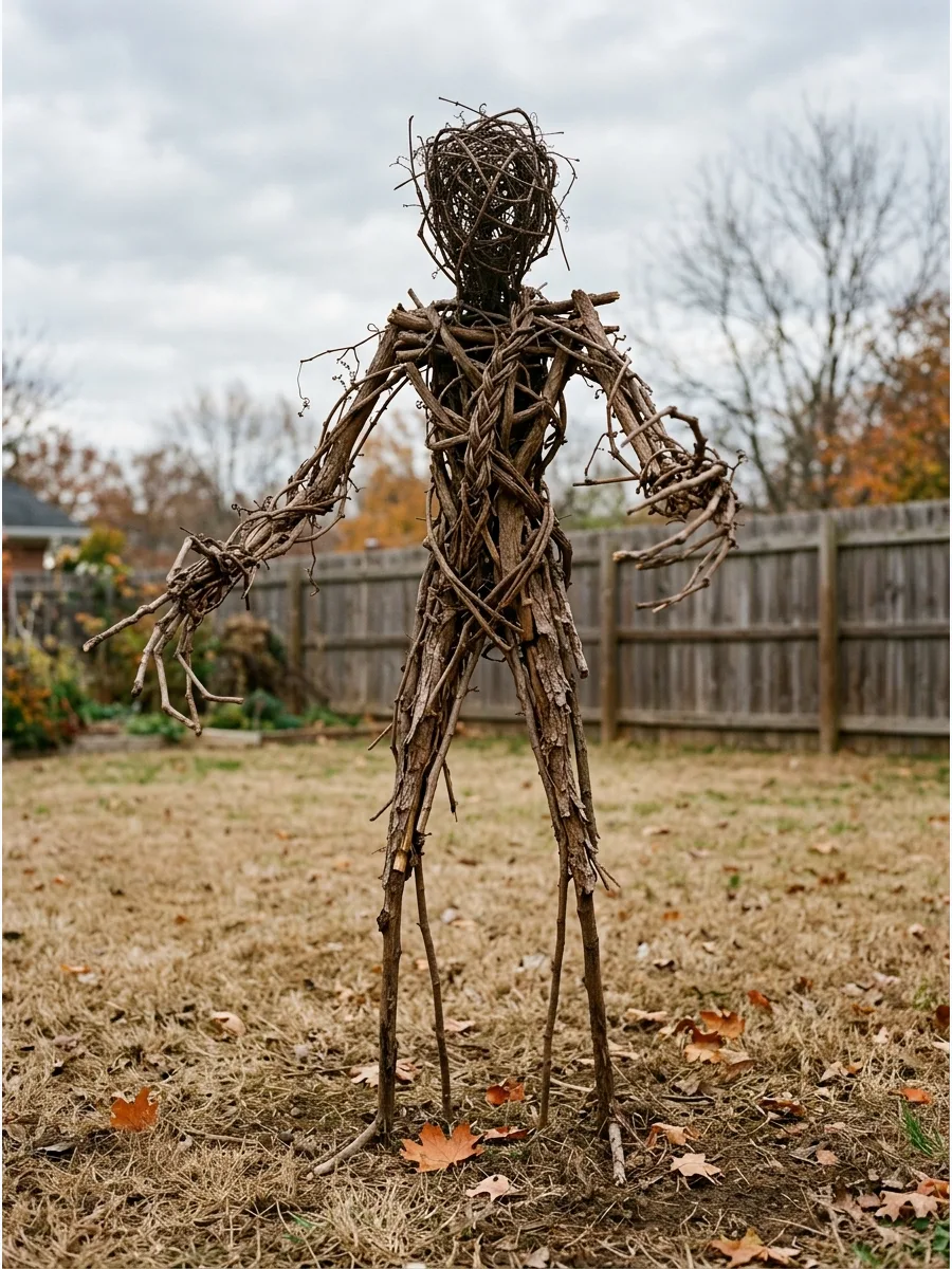 40. Branch and Vine Scarecrow