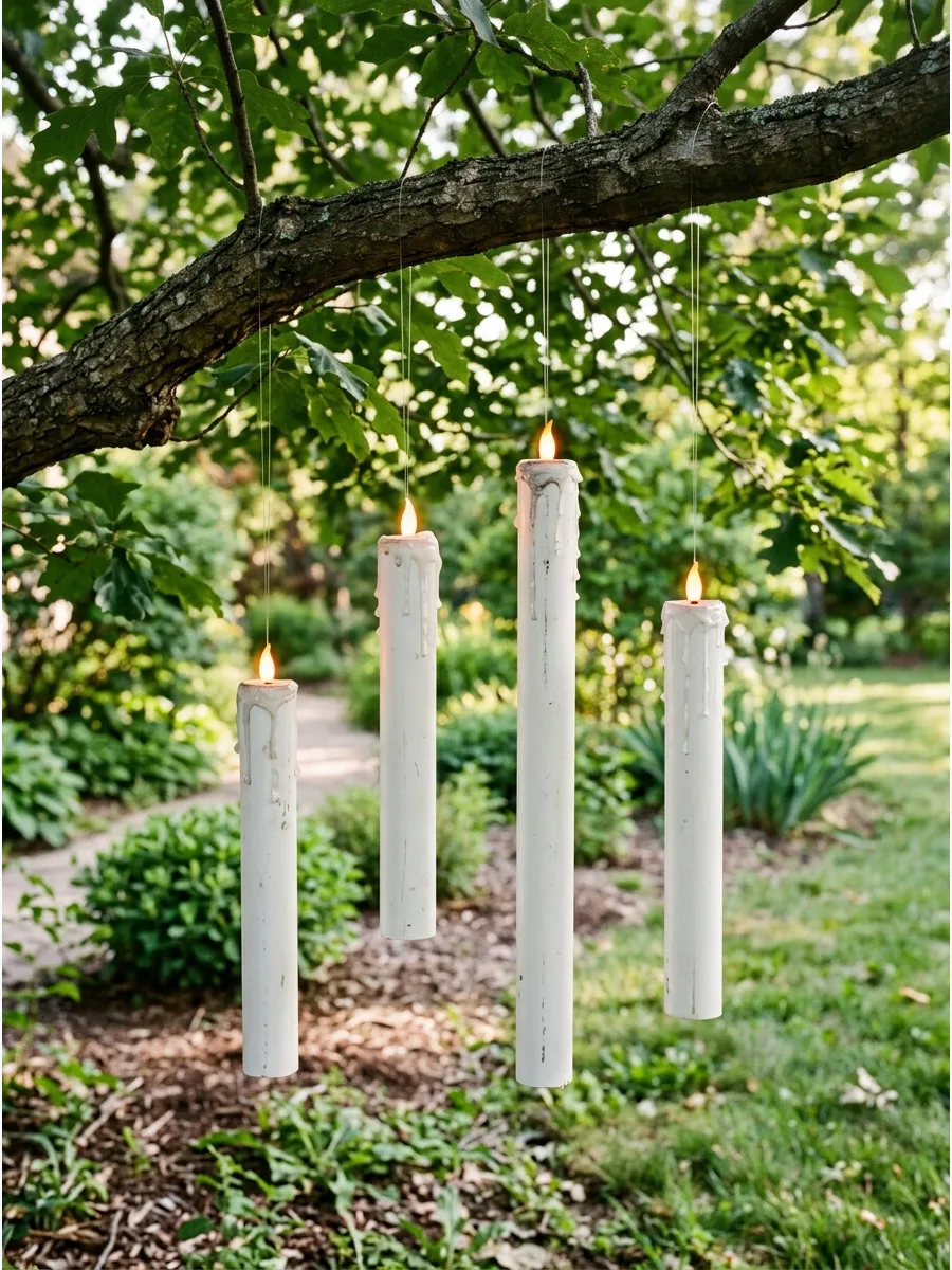 8. Floating PVC Candles