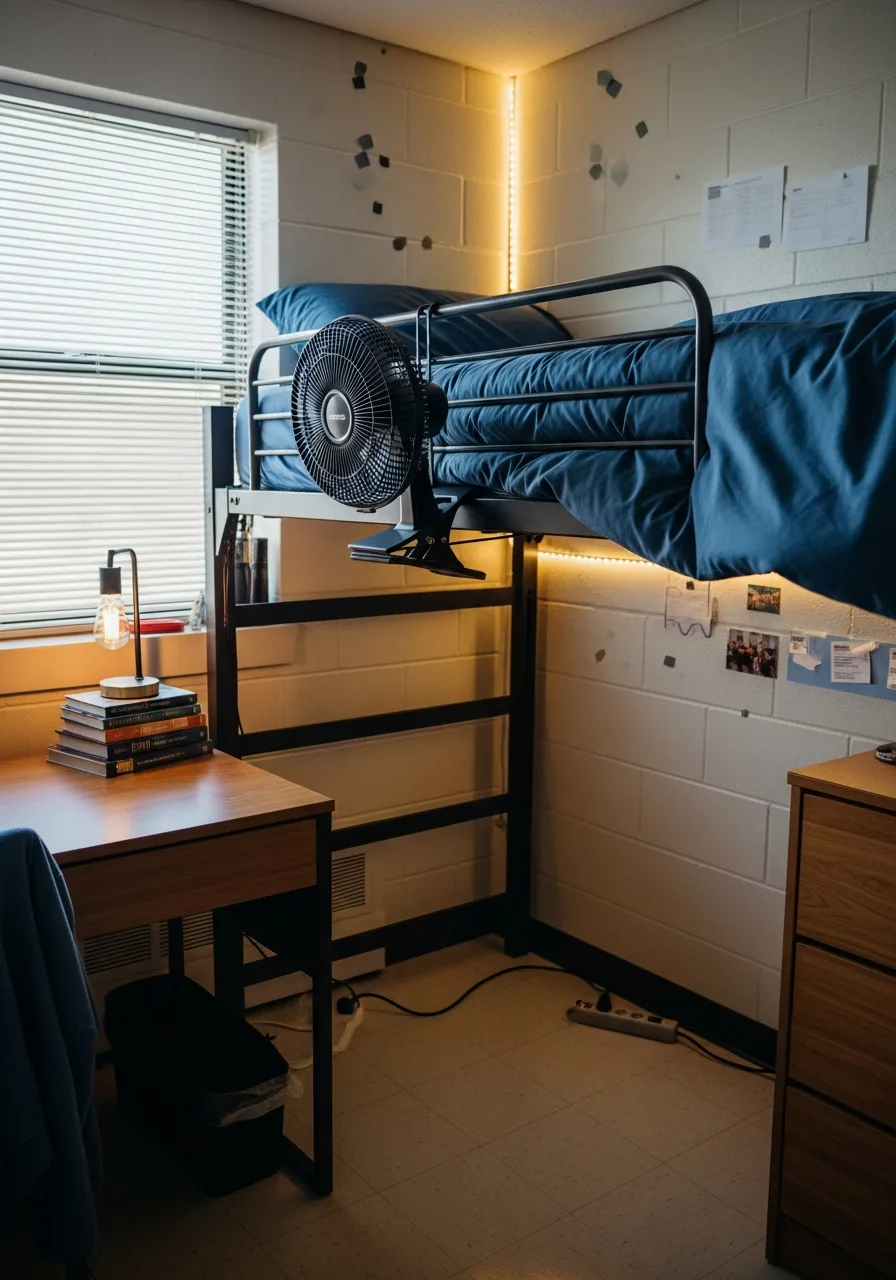 30. Clip On Bed Frame Fan