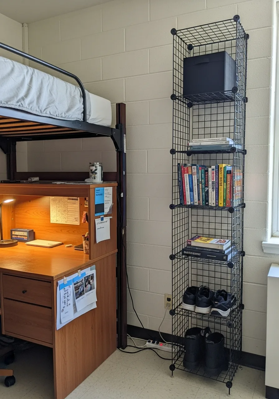 31. Modular Wire Storage Cubes