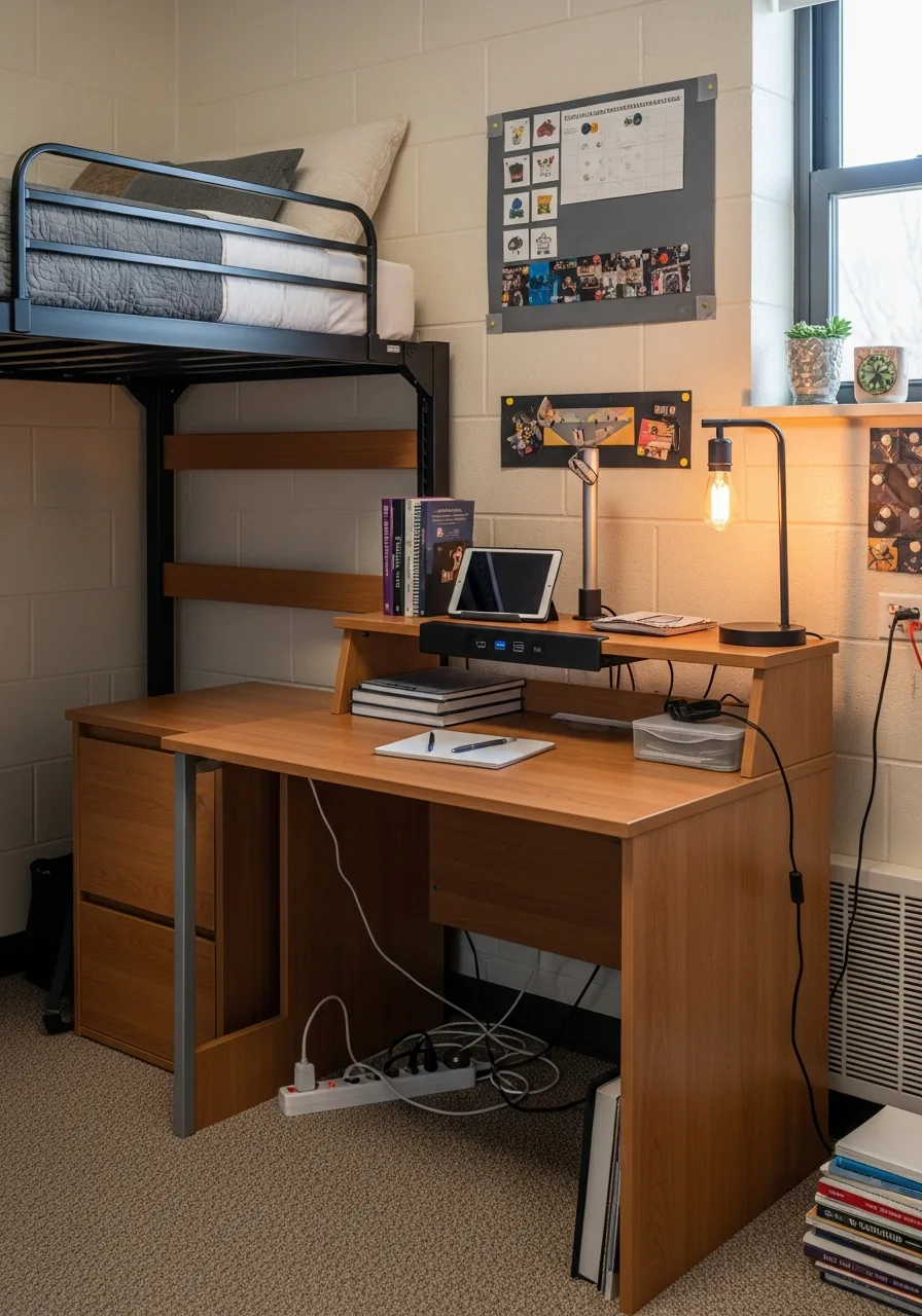 42. Height Adjustable Monitor Riser