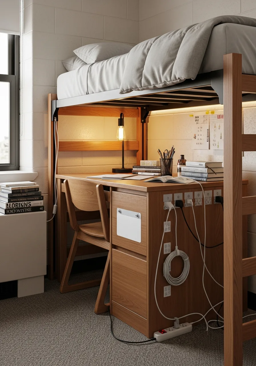 9. Apply Adhesive Cord Clips