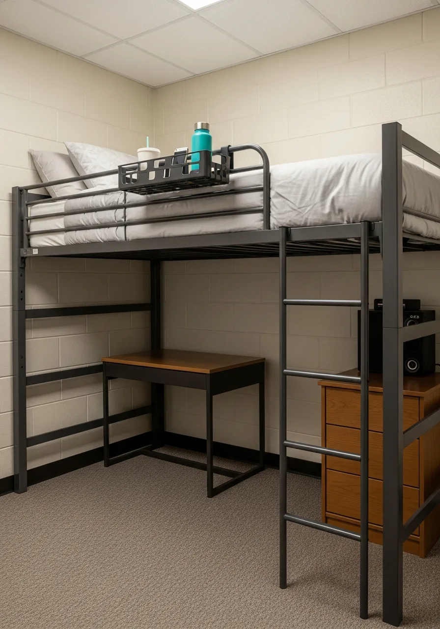 19. Bedside Clip Shelf