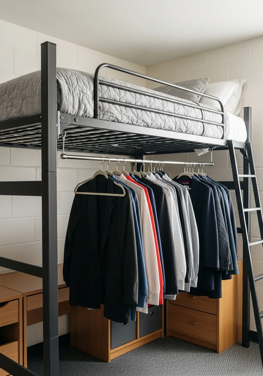 3. Compact Wardrobe Expansion