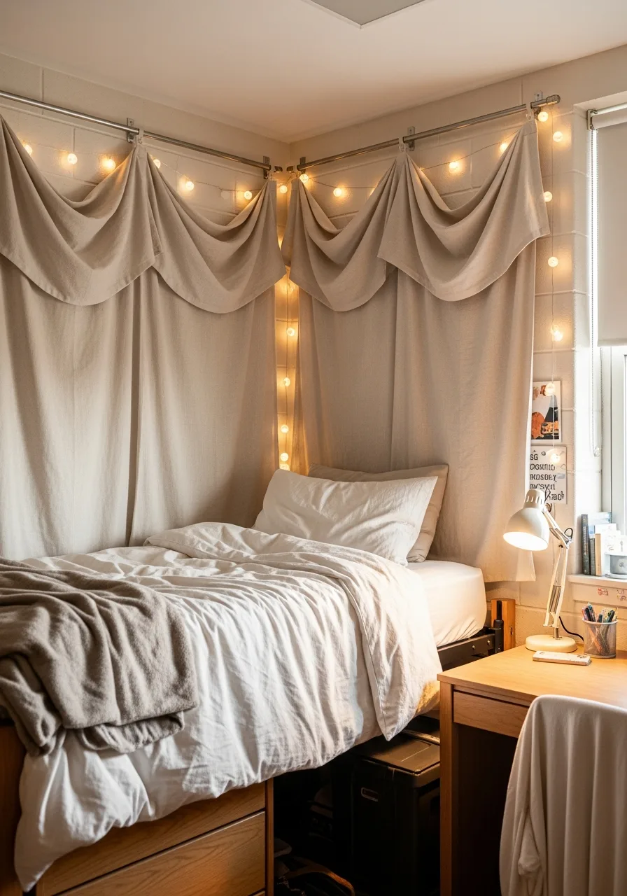 12. Fabric Wall Backdrop