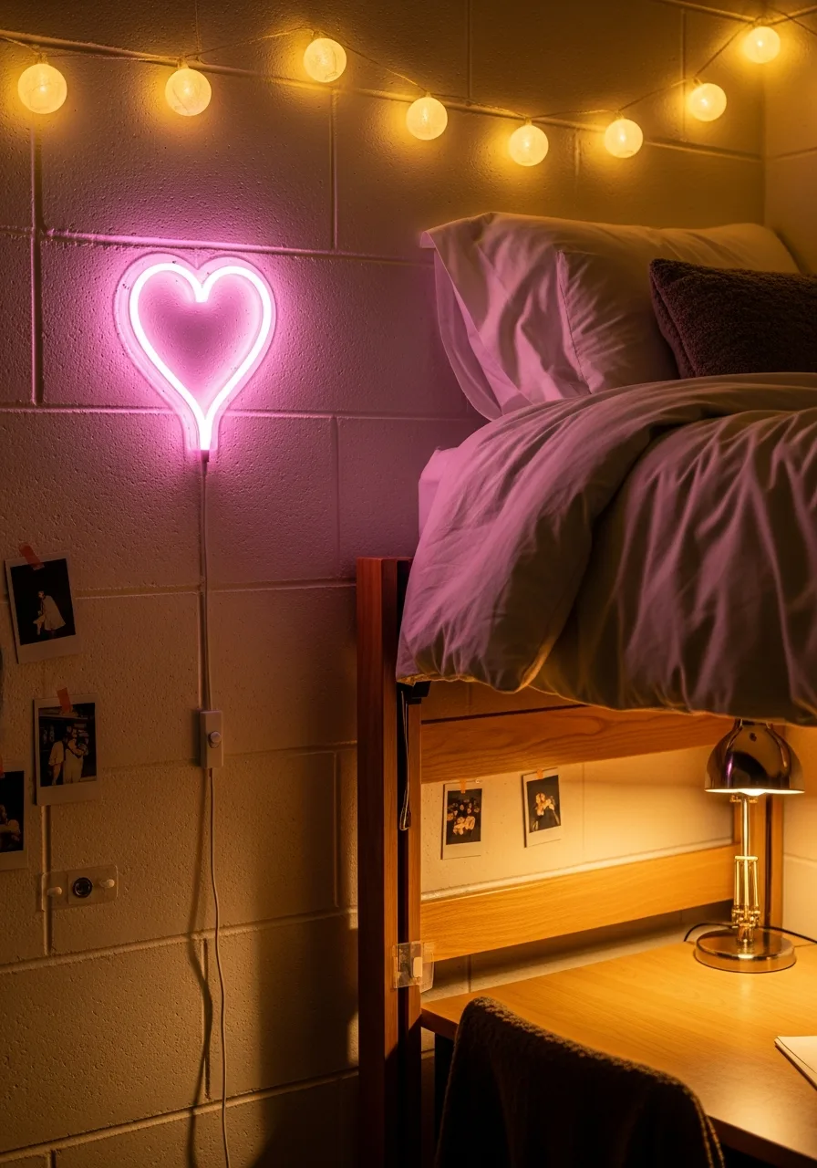 14. Neon Sign Wall Decor