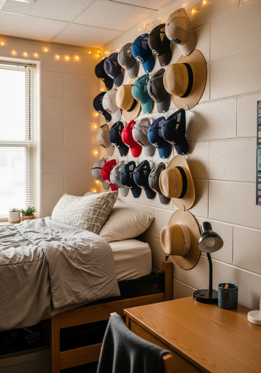 25. Hanging Hat Wall